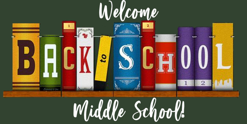 middle school welcome