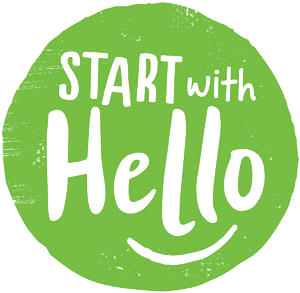 IT STARTS WITH HELLO