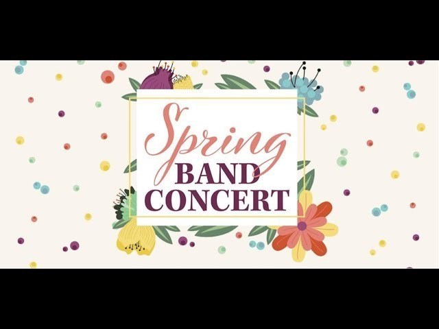 Spring band concert