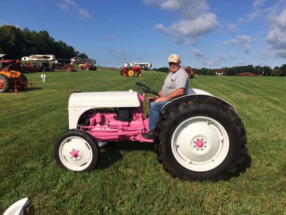 pink tractor